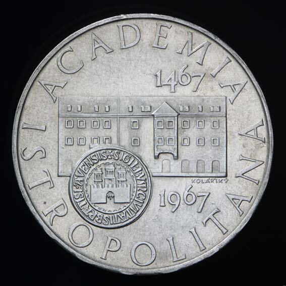 10 Kčs/1967 - Academia Istropolitana - 500th anniversary of foundation