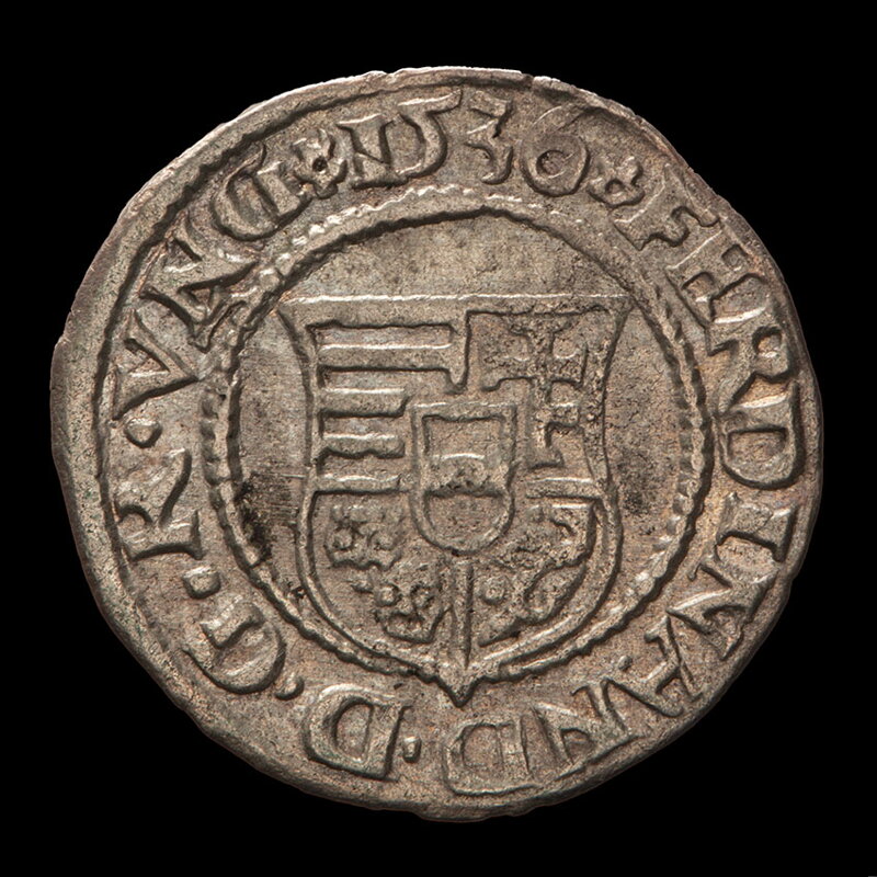 Ferdinand I. - denár 1536 KB