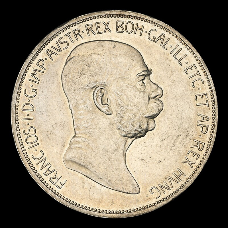 Francis Joseph I. - 5 Corona 1908 bz jubilee