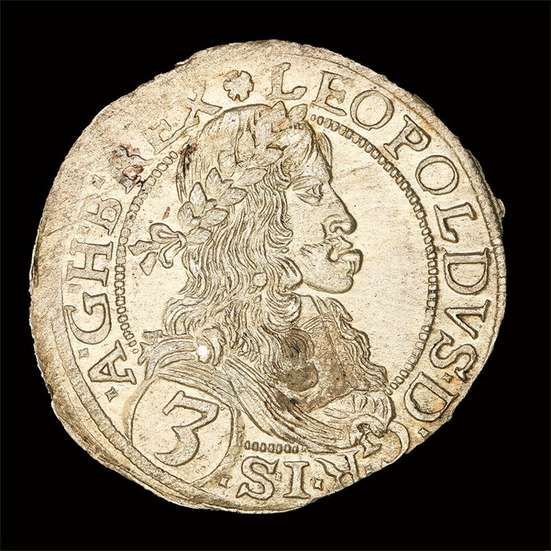 Leopold I. - 3 grajciar 1670 Viedeň