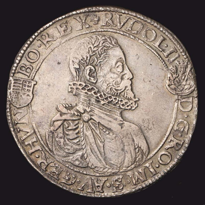 RUDOLF II. - thaler 1608 KB