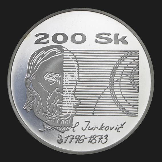 200 Sk/1996 - Samuel Jurkovič - 200. výročie narodenia 