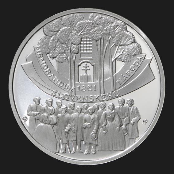 10 Euro/2011 - Memorandum národa slovenského – 150. výročie prijatia