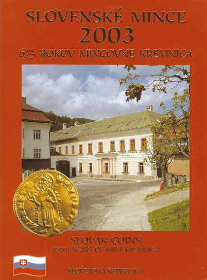 Sada mincí Slovenskej republiky 2003 - 675 rokov Mincovne Kremnica