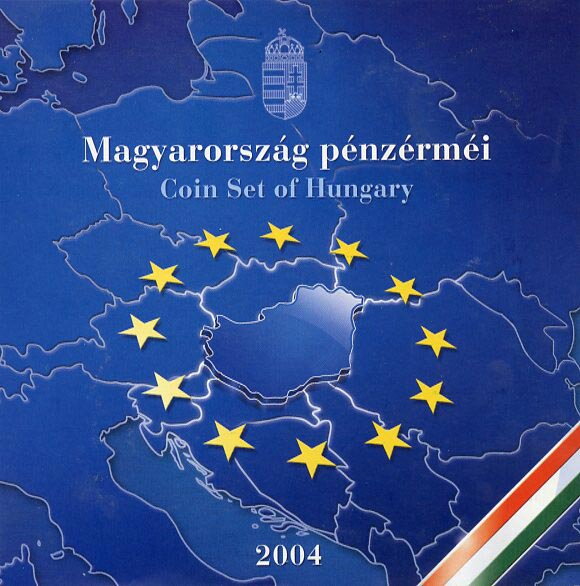 Maďarsko - Sada mincí 2004 - Vstup do Európskej únie