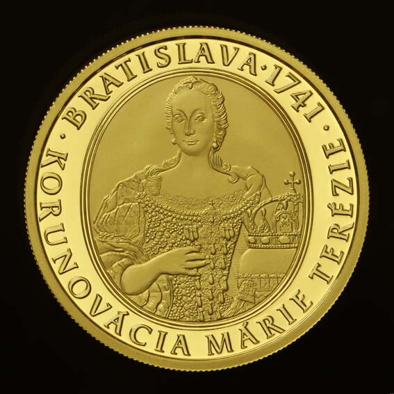 100 Euro/2016 - Mária Terézia - 275. výročie korunovácie v Bratislave