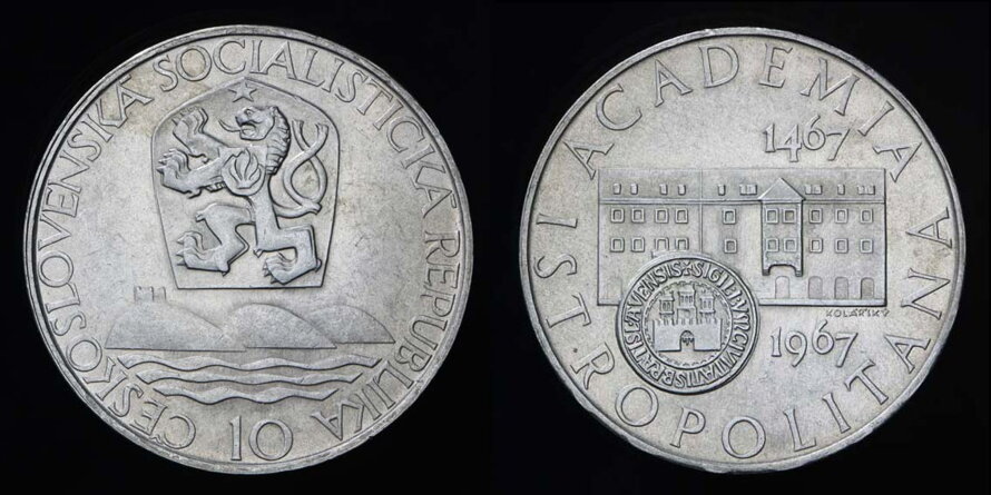 Numizmatické zaujímavosti spojené s našou najstaršou univerzitou Academiou Istropolitanou