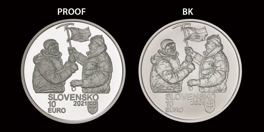 Rozdiel medzi Proof a BK?