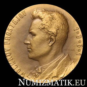 Wolkrův Prostějov 1961, bronze medal - J. Tříska