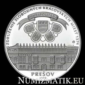 Prešov - ECU coin - D. Zobek, R. Lugár