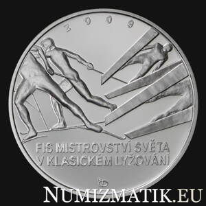 200 Kč/2009 - FIS LIBEREC 09 - konanie MS v klasickom lyžovaní 