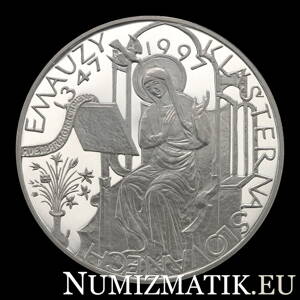 200 Kč/1997 - Emauzy - Klášter na Slovanech - 650. výročie založenia