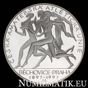 200 Kč/1997 - ČAAU a konanie najstaršieho behu Běchovice-Praha - 100. výročie