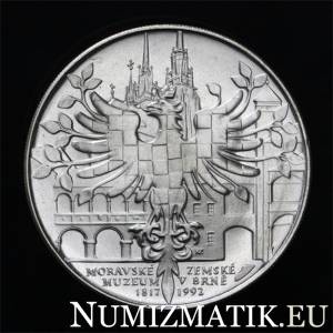 100 Kčs/1992 - Moravské zemské múzeum v Brne - 175. výročie založenia