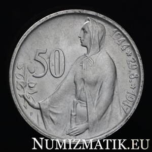 50 Kčs/1947 - SNP - 3. výročie 