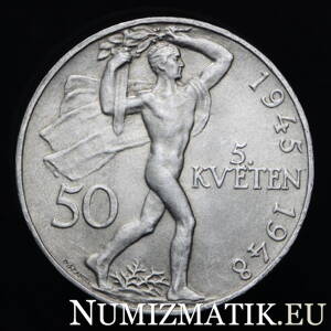 50 Kčs/1948 - Pražské povstanie - 3. výročie 