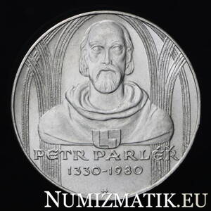 100 Kčs/1980 - Petr Parléř - 650. výročie narodenia