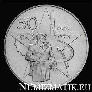 50 Kčs/1973 - Winning February - 25th anniversary