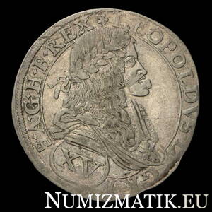 LEOPOLD I. - XV. kreuzer 1674 