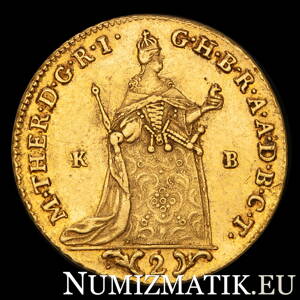 MARIA THERESIA - 2 ducat 1765 KB/KD