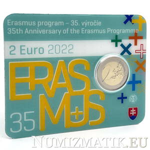 2 EURO/2022 - 35th anniversary of the Erasmus Programme - CoinCard