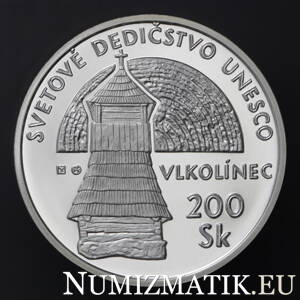200 Sk/2002 - Vlkolínec - UNESCO World Heritage
