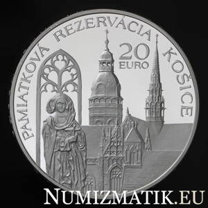 20 Euro/2013 - Košice, pamiatková rezervácia