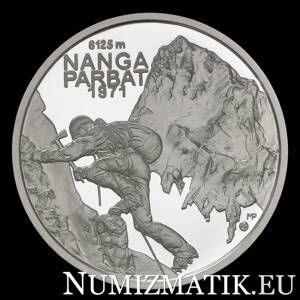 10 EURO/2021 - Zdolanie prvej osemtisícovej hory Nanga Pargat slovenskými horolezcami - 50. výročie