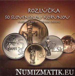 Coin set of the Slovak Republic 2008 - Farewell to the Slovak Crown