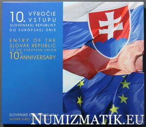 Sada mincí Slovenskej republiky 2014 - 10. výročie vstupu SR do EÚ