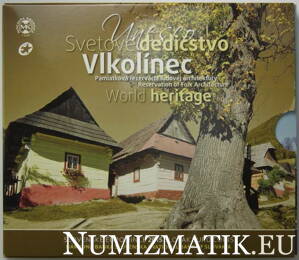 Sada mincí Slovenskej republiky 2015 - Vlkolínec, svetové dedičstvo UNESCO