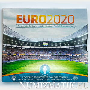 Sada mincí Slovenskej republiky 2021 - EURO 2020