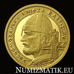 100 Euro/2014 - Rastislav, ruler of Great Moravia