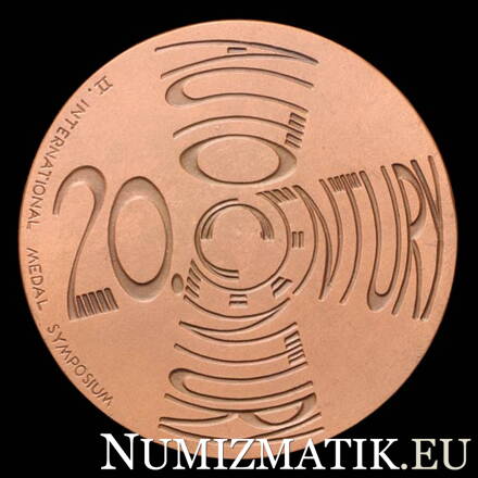 II. medzinárodné sympózium medailí - tombaková medaila -  H. Konttinen