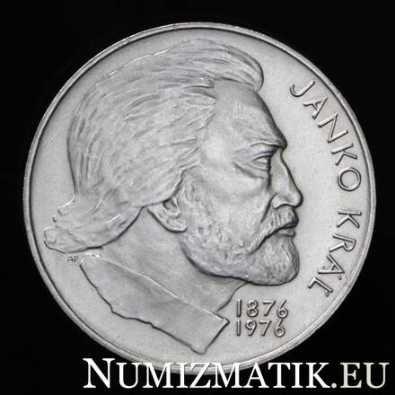100 Kčs/1976 - Janko Kráľ - 100. výročie úmrtia