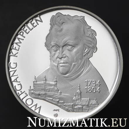 200 Sk/2004 - Wolfgang Kempelen - 200. výročie úmrtia