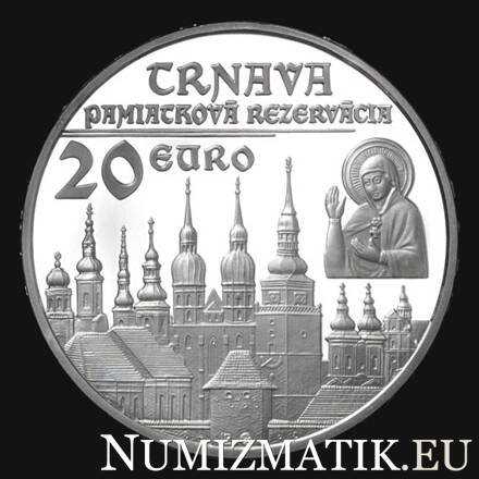 20 Euro/2011 - Trnava, pamiatková rezervácia