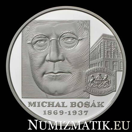 10 EURO/2019 - Michal Bosák - 150. výročie narodenia - BK