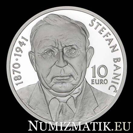 10 EURO/2020 - Štefan Banič - 150. výročie narodenia - BK
