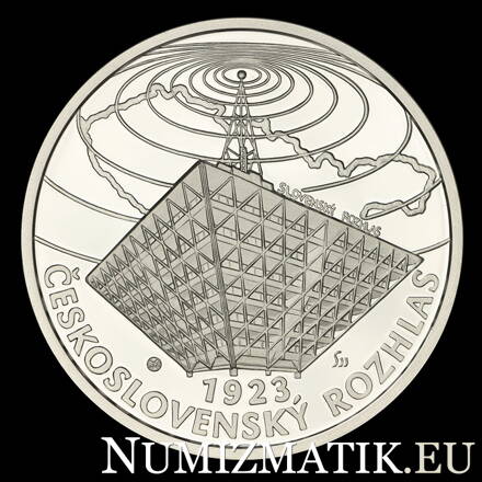 10 EURO/2023 - Začiatok pravidelného vysielania československého rozhlasu - 100. výročie - BK  