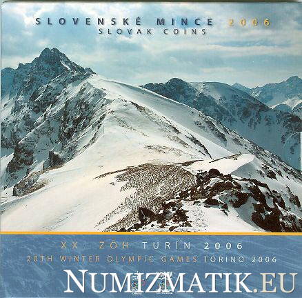 Sada mincí Slovenskej republiky 2006 - XX. ZOH Turín 