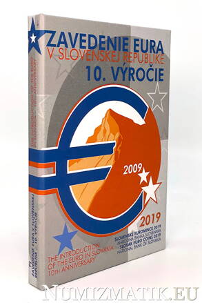 Sada mincí Slovenskej republiky 2019 - 10. výročie zavedenie eura v SR Proof Like