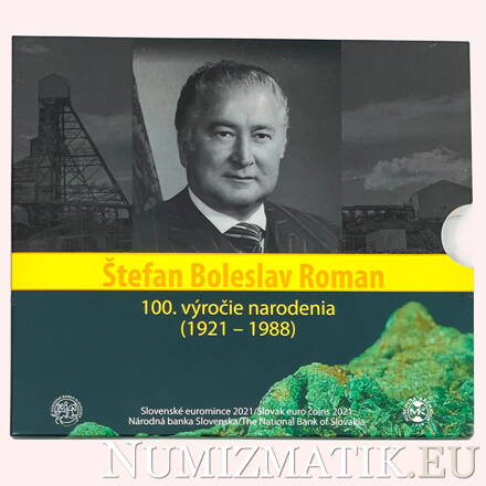 Sada mincí Slovenskej republiky 2021 - Štefan Boleslav Roman 100. výročie narodenia