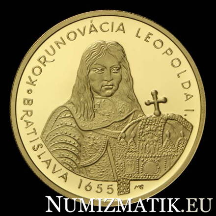 5000 Sk/2005 - Leopold I. - 350. výročie korunovácie v Bratislave